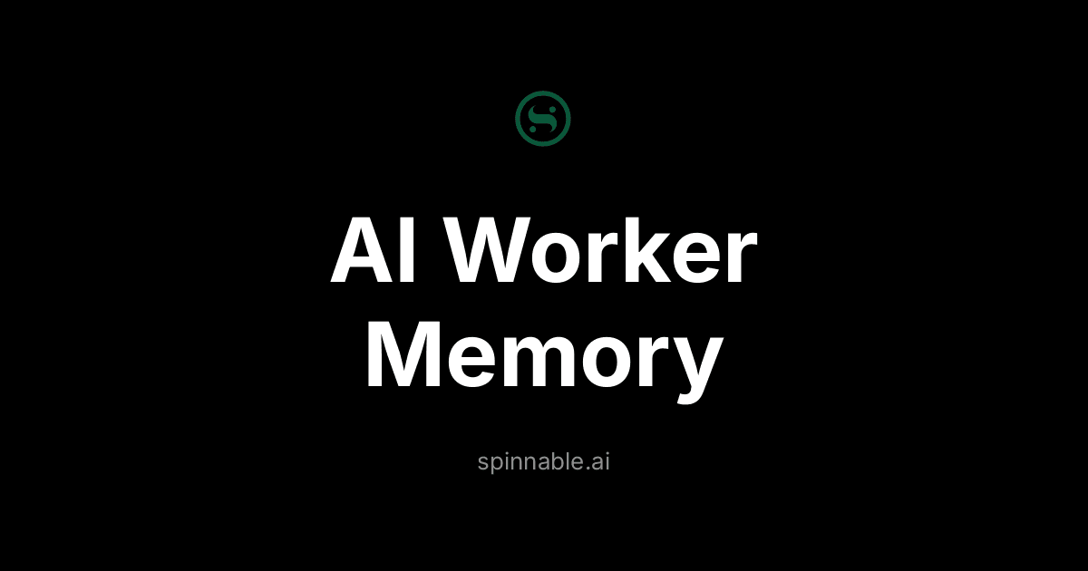Why Your AI Worker Forgets Everything (And How to Fix It)