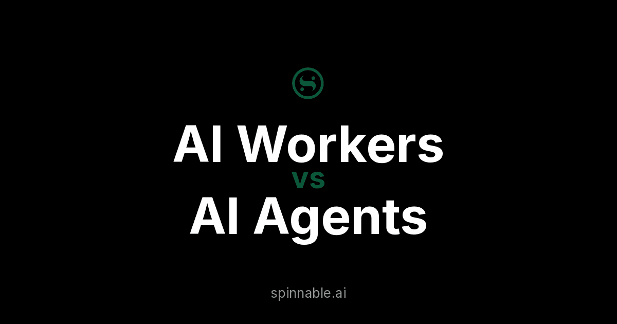 AI Workers vs AI Agents: Agents Are Tools. Workers Are Colleagues.