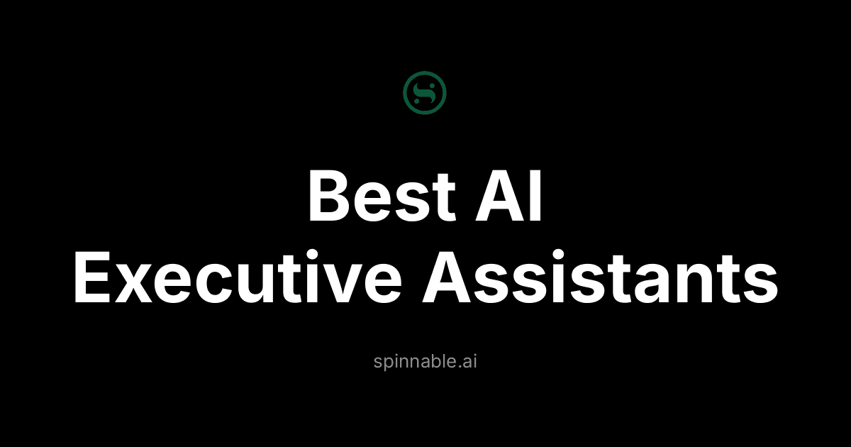 Best AI Executive Assistants (2026): An Honest Comparison
